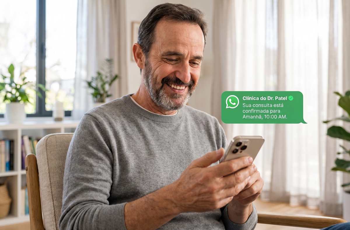 OnMed Melhor Software para notificação de paciente via WhatsApp